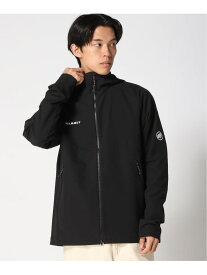 MAMMUT/(M)【公式】マクン 2.0 ソフトシェル フーデッド ジャケット アジアンフィット MAMMUT マムート ジャケット・アウター マウンテンパーカー ブラック【送料無料】[Rakuten Fashion]