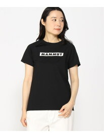 【公式】MAMMUT/マムート キューディ ロゴ プリント ティーシャツ アジアンフィット ウィメンズ / QD Logo Print T-Shirt AF Women MAMMUT マムート トップス カットソー・Tシャツ ブラック ネイビー ホワイト【送料無料】[Rakuten Fashion]