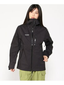 【SALE／20%OFF】(W)アルト ガイド ハードシェル フーデッド ジャケット MAMMUT マムート ジャケット・アウター ナイロンジャケット ブルー ブラック【RBA_E】【送料無料】[Rakuten Fashion]