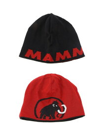【公式】MAMMUT/マムート ロゴ ビーニー / Mammut Logo Beanie MAMMUT マムート 帽子 ニット帽・ビーニー ブラック【送料無料】[Rakuten Fashion]