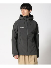 MAMMUT/(M)【公式】ウィンターフィールド ソフトシェル フーデッド ジャケット アジアンフィット MAMMUT マムート ジャケット・アウター ブルゾン・ジャンパー グレー【送料無料】[Rakuten Fashion]