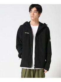 MAMMUT/(M)【公式】トレッカーズ ソフトシェル フーデッド ジャケット アジアンフィット MAMMUT マムート ジャケット・アウター その他のジャケット・アウター ブラック【送料無料】[Rakuten Fashion]