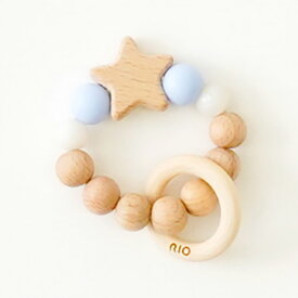 ベビー 歯固めTOY 日本製 オーガニック 木材 シリコン 綿 100% 歯固め 歯がため はがため おしゃぶり おもちゃ RIO リオ 赤ちゃん 出産祝い かわいい おしゃれ