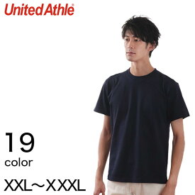 メンズ カラー 無地Tシャツ 大きいサイズ ユナイテッドアスレ XXL・XXXL (紳士 男性 男子 アウター 半袖)【取寄せ】