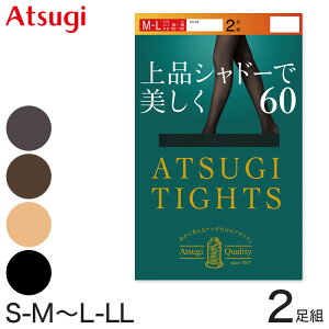 �A�c�M ATSUGI TIGHTS 60�f�j�[���^�C�c 2���g S-M�`L-LL (�A�c�M�^�C�c ���f�B�[�X �� �x�[�W�� ���F �O���[ �u���E�� ���F)