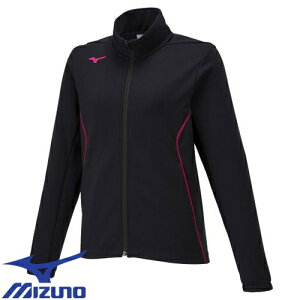 トレーニング ウェア ミズノ MIZUNO ウォームアップジャケット ジャージ 上 スポーツウェア 運動着 ウィメンズ 32MCA325 レディース かっこいい おしゃれ 学校 アウター ジャケット ネイビー ピ