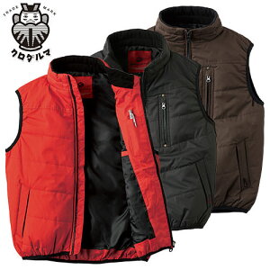 クロダルマ 防寒ベスト 防寒ベスト チョッキ 防寒 インナー アウター 作業用ベスト 保温 人気 安い 防寒着 おしゃれ 暖かい 秋冬用 最強 かっこいい 作業着 おすすめ ワーク マン メンズ 防寒