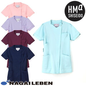 チュニック 白衣 BD-6122 ナガイレーベン Naway 半袖 看護師 ナース ナース服 レディース 女性用 医療用 ショート丈 短め 制服 ユニフォーム おしゃれ かわいい 可愛い 人気 病院 エステ サロン