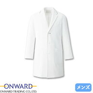 ドクターコート 白衣 診察衣 メンズ 男性用 CO-6009 オンワード ONWARD ラフィーリア 医師 薬剤師 医療 …