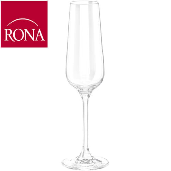 楽天市場】シャンパングラス ロナ RONA センテンス 7oz フルート×6脚 
