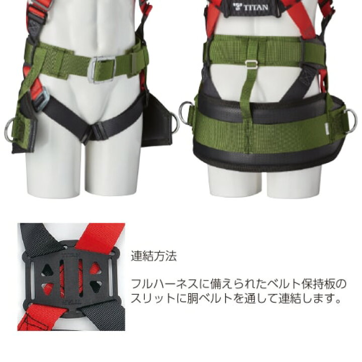 楽天市場】傾斜面作業用 安全帯 タイタン TITAN サンコー 新規格 