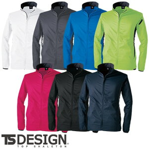 TS Design 藤和 846616 スーパーライトストレッチロングスリーブジャケット 制電 作業着 作業服 ストレッチ 作業 ジャンパー 軽い秋冬 通年 ジャケット・ヤッケ おしゃれ かっこいい 人気 ワーク