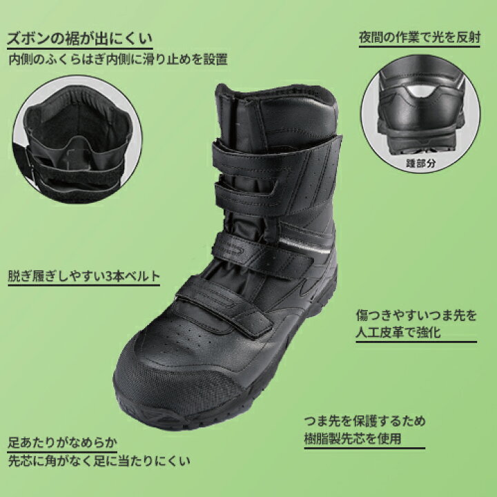 楽天市場】安全靴 ミズノ ブーツ メンズ MIZUNO オールマイティ BS29H 