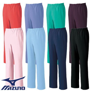 【メール便対応】スクラブ パンツ ミズノ MIZUNO MZ-0019 白衣 ズボン ユニセックス 男女兼用 医療用 人気 制服 ユニフォーム 医師 看護師 ウエストゴム 楽 病院 おしゃれ かわいい 可愛い かっこ