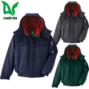 Asahicho 旭蝶繊維 ブルゾン 防寒ジャケット ドカジャン 保温 人気 安い ダウン 防寒着 防寒ジャンパー 上着 ブルゾン 最強 アウター おしゃれ 暖かい 秋冬 かっこいい 作業着 ワーク マン メン