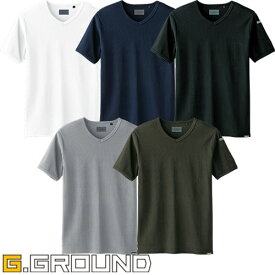 Tシャツ 半袖 桑和 SOWA G.GROUND 半袖VネックTシャツ 50714 半袖Tシャツ