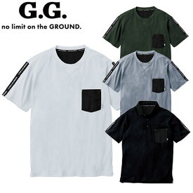 Tシャツ 半袖 桑和 SOWA 半袖Tシャツ 0135-53 半袖Tシャツ ストレッチ 消臭 吸汗速乾 イージケア 反射