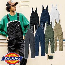 作業服 作業着 ディッキーズ Dickies D-769 ストレッチオーバーオール サロペット ストレッチ 動きやすい 通年 秋冬 人気 定番 上着 おしゃれ かっこいい シンプル 企業 法人 ワーク 作業 工場 外作業 ワークユニフォーム 仕事 土木 工事 現場 大きいサイズ 3L 4L 白 灰 紺