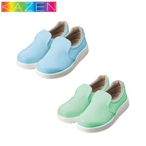 コックシューズ 厨房シューズ 調理靴 靴 KAZEN カゼン ワークシューズ 469-21・22 ユニフォーム 制服 厨房 飲食店 レストラン カフェ 滑りにくい 合皮 軽量 軽い 安全 業務用 フード
