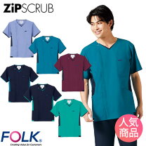 楽天市場】folk メンズジップスクラブ 7025sc 17 ダークネイビー lの通販