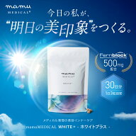 WHITE+ ホワイトプラス サプリ フェーンブロック 飲む 美容 習慣 インナーケア サプリメント ファーンブ…