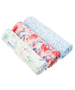 yMtgz aden&anais EH[^[J[K[f VL[\tgXh3pbN watercolor garden 3-pack silky soft swaddles GCfAhAlC 9227j xr[ oYj v[g Mtg ԕ