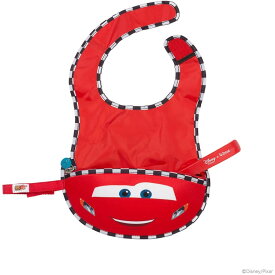 【ギフト無料】ビーボックス トラベルビブ カーズ b.box disney travel bib flexible spoon メール便可 weskiii 出産祝い 離乳食 お食事エプロン スタイ よだれかけ 袖なし 食洗機対応 持ち運び可能 コンパクト かわいい おしゃれ 保育園