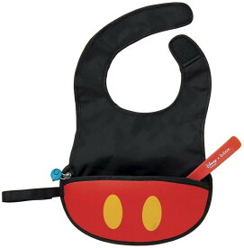 【ギフト無料】ビーボックス トラベルビブ ミッキー b.box disney travel bib flexible spoon メール便可 weskiii 出産祝い 離乳食 お食事エプロン スタイ よだれかけ 袖なし 食洗機対応 持ち運び可能 コンパクト かわいい おしゃれ 保育園