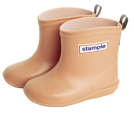 ギフト無料 stample スタンプル 長靴 キャメル 雨の日 レインブーツ camel おしゃれ シンプル 梅雨 雪 滑り止め