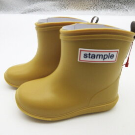 ギフト無料 stample スタンプル 長靴 マスタード 雨の日 レインブーツ mustard おしゃれ シンプル 梅雨 雪 滑り止め