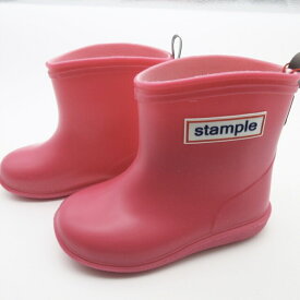ギフト無料 stample スタンプル 長靴 ピンク 雨の日 レインブーツ pink おしゃれ シンプル 梅雨 雪 滑り止め