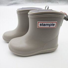 ギフト無料 stample スタンプル 長靴 サンドベージュ 雨の日 レインブーツ sandbeige おしゃれ シンプル 梅雨 雪 滑り止め