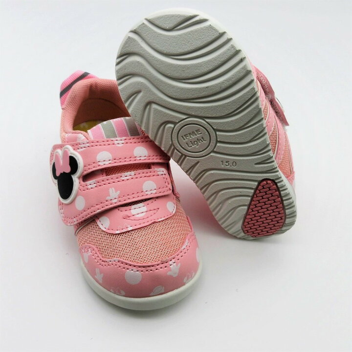 楽天市場 セール開催中 ギフト無料 イフミー ミニー Pink 30 1323 12cm 15cm Ifme ベビー 21年新作 シューズ 子供靴 スニーカー Disney ディズニー コラボ Minnie 誕生日 プレゼント 子供靴イフミー専門店 松屋町 萬