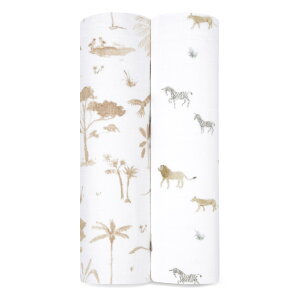 aden&anais I[KjbN Xh 2pbN Tt@h[ safari dreams 2-pack organic swaddles GCfAhAlC oYj v[g Mtg organic collection safari  animal