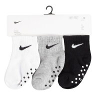 【ギフト無料】6か月から12か月 3足セット NIKE ナイキ 靴下 mn0053-G0E6 ベビースウィッシュアンクルー…
