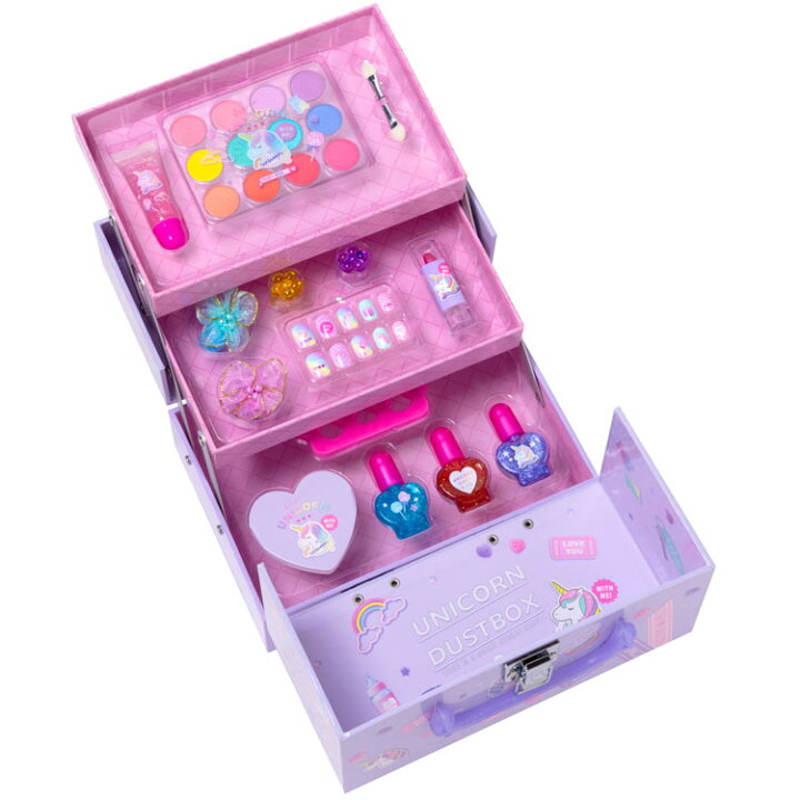 楽天市場】メイクセット キッズ メイクボックス コスメ 子供 用 化粧品 