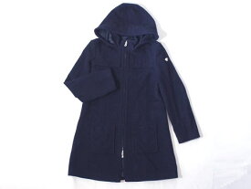 セール 30%off SALE [最大1000円 offクーポン 対象] アルマーニジュニア armani junior アウトレット 子供服 女の子 12歳 約 150cm 長袖 コート アウター 紺 ロング丈 秋 冬 ★3 冬服 ガールズ 女児 キッズ ジュニア 【中古】 ユーズド リサイクル こども