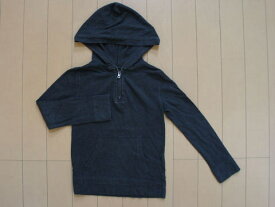 [最大1000円 offクーポン 対象]クルーカッツ crewcuts 子供服 男の子 3歳 約 95cm 薄手 パーカー カットソー グレー 長袖 無地★3 キッズ ベビー ベビー服 【中古】 ユーズド ボーイズ 男児 アウトレット リサイクル 古着 子ども服 こども服