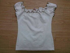 [m]イルグッフォ 子供服 il gufo マメール 半袖 Tシャツ ティーシャツ トップス カットソー 8歳 約 120cm ★3キッズ 【中古】 ユーズド 女の子 女児 ガールズ ブランド USED アウトレット 古着 こども服