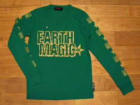 70%off SALE 半額以下 [最大1000円 offクーポン 対象]アースマジック EARTH MAGIC 子供服 女の子 女児 長袖 Tシャツ トップス カットソー プルオーバー 緑 160cm ★3 キッズ ジュニア 【中古】 ユーズド ガールズ アウトレット リサイクル 古着 服 こども服 子供