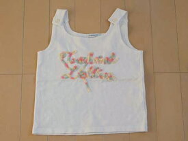 [m]キャシャレル マメール 子供服 女の子 女児 タンクトップ 夏 130cm ★2キッズ 【中古】 ユーズド ガールズ アウトレット リサイクル 古着 子ども服 こども服 子供 子ども
