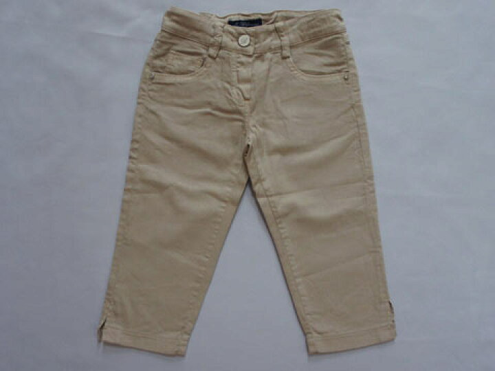 楽天市場 M 5 新品 未使用 ミスブルマリン Miss Blumarine マメール アウトレット 子供服 女の子 6歳 約 110cm 1cm パンツ ベージュ 七分丈 春 夏 ボトムス ガールズ 女児 キッズ 中古 ユーズド リサイクル 古着 子ども服 子供服マナマナ キッズ ベビー服