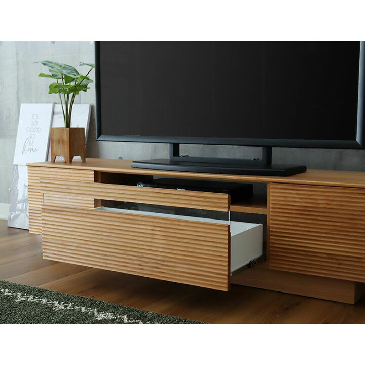 楽天市場】160 テレビボード スロウ | テレビ台 ローボード 完成品 