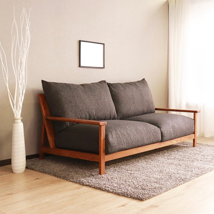 楽天市場】【開梱設置】ソファ ソファー sofa 椅子 腰掛 I字 2人掛け 