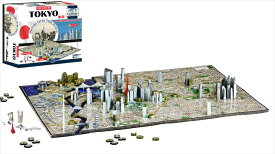 4D シティスケープ タイムパズル 東京 4D Cityscape Time Puzzle Tokyo 40035 1400ピース 立体 パズル モデル 都市 時間 知育 玩具 ギフト 誕生日 プレゼント 大人 子ども 1000ピース以上