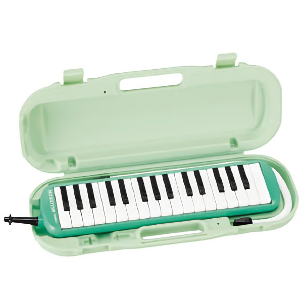 お得な２台セット 鈴木 SUZUKI 鍵盤ハーモニカ 32鍵 春の新作 楽器 グリーン MXA-32G 格安SALEスタート メロディオン 人気アイテム