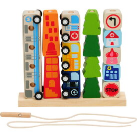 ソート＆カウントシティ エデュテI'm TOY 知育玩具 おもちゃ 木の玩具 木製