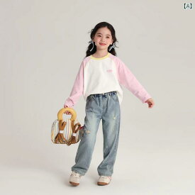 子供服 男の子 かっこいい 涼しい 春夏 秋 子供服 男の子 かっこいい 涼しい 春夏 秋 長袖 子供用 Tシャツ 2025 春の新 スタイル プリント ラグランスリーブ トップ 男の子と 女の子 ベビー シャツ 衣類