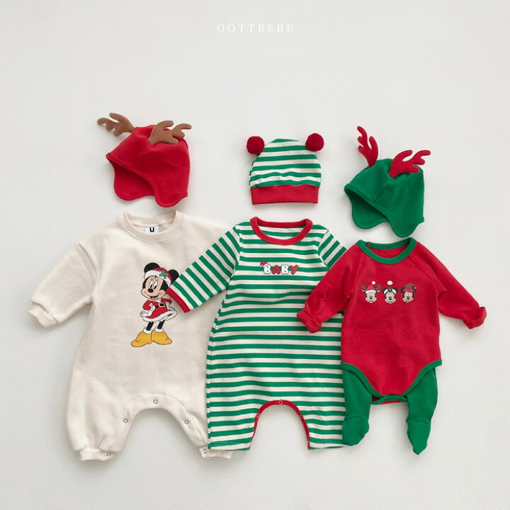 楽天市場 ベビー クリスマスコーデ ディズニー トレーナー Disney ディズニー ロンパース トップス 裏起毛 キッズ 子供 コーデ 女の子 男の子 ユニセックス 韓国 Manamama お揃い リンク リンクコーデ 保育園着 デイリー使い 普段着 ミッキー ミニー Mtm Manamama 楽天