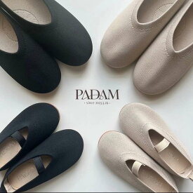 《即納》mom / latte flat shoes フラット シューズ レディース 靴 manamama お洒落 おしゃれ 親子 ママ キッズ 子供 ペアルック サイズ かわいい 可愛い リンク コーデ お揃い おすすめ ベージュ ブラック 黒 無地 シンプル 履きやすい スリッポン スニーカー以外